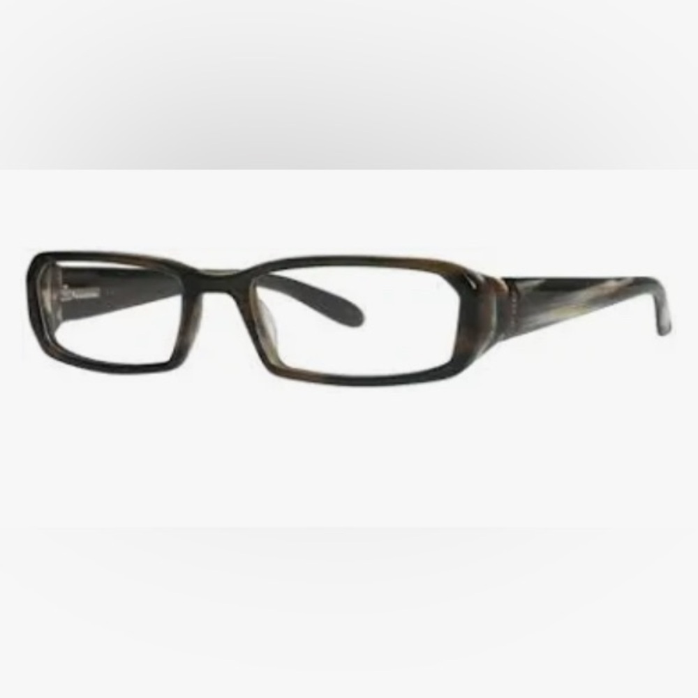 Jai Kudo • 1730 Squared Oval Eyeglasses Olive Green